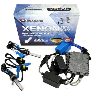 Комплект ксенона Guarand Truck 24V Canbus (с обманкой) 55w H27 (881) 4300k
