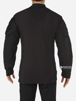 Тактическая рубашка 5.11 Tactical Rapid Assault Shirt 72194 S Black (2000980238378)