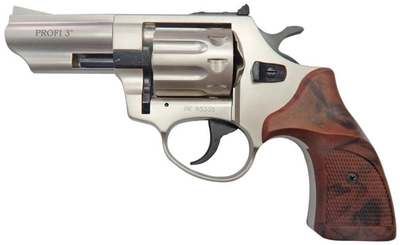 Револьвер под патрон Флобера Zbroia PROFI 3 (сатин, Pocket)