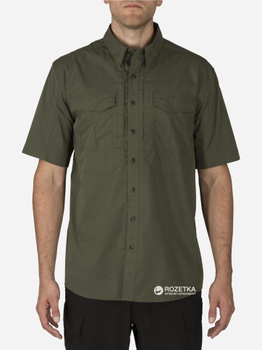 Рубашка тактическая 5.11 Tactical Stryke Shirt - Short Sleeve 71354 2XL TDU Green (2000980390816)
