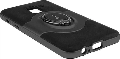 Чехол-накладка Ipaky 360° Free Rotation Ring Holder case Samsung Galaxy A8 Plus A730F Black