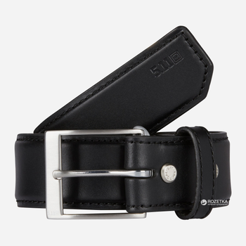 Пояс тактичний шкіряний 5.11 Tactical Leather Casual Belt 59501 3XL Black (2000000110110)