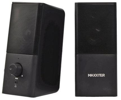 Акустика Maxxter CSP-U001 2.0 (6 Вт, Black