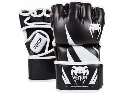 Рукавички для ММА VENUM Challenger MMA Gloves L/XL чорний/білий (3973)