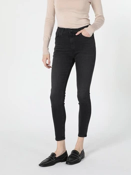 Джинси Super Slim Fit жіночі Colin's 760 Diana CL1056572 26-30 Чорні (8683197026095)