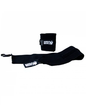 Кистьові бинти Gorilla Wear Wrist Wraps BASIC one size Чорні (9910690100)