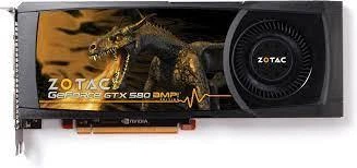 Видеокарта Zotac GTX 580 AMP Edition 1536 384 BIT(N1205000014199), б/в