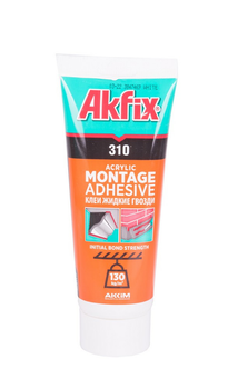 Гвозди жидкие акриловые AKFIX 310 250 мл (туба) GA205