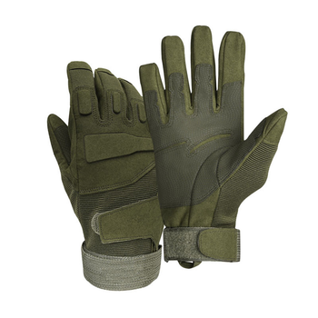 Перчатки тактические Lesko E002 Army Green M