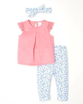 Комплект (легінси + футболка) H&M 74см (0577825001) рожевий