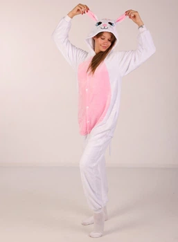 Піжама Кигуруми Kigurumi Біла Кішка Для Дітей І Підлітків 145-155 див. (1075/1)