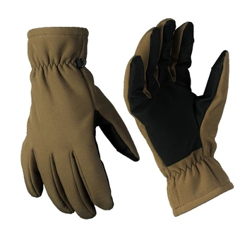 Рукавички Soft Shell Mil-Tec Німеччина койот S