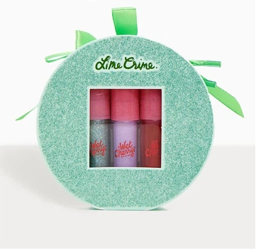 Набор блесков для губ Lime Crime Winter Shine 3 Piece Mini Wet Cherry Set 3.54мл