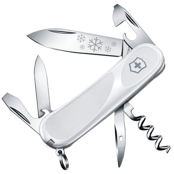 Ніж Victorinox Evogrip 10, білий (2.3803.C77)