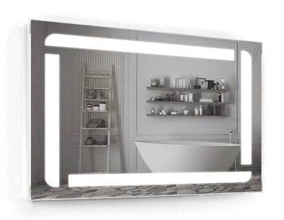 Зеркало в ванную IP67 с подсветкой Smart Mirror сенсорное Bolzano SK 110х70см влагостойкое