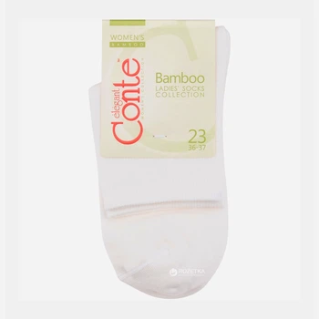 Носки Conte Bamboo 13С-84СП 23 р 000 Белые (4810226047118)