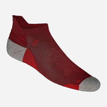 Шкарпетки ASICS Road Neutral Ankle Sock Single Tab 150226-630 35-38 р Бордові із сірим (8718837141996)