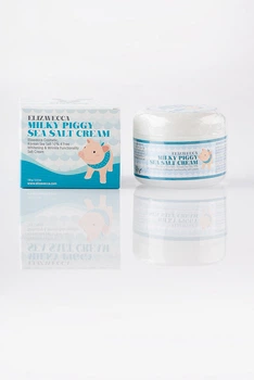 Зволожуючий крем для обличчя з морською сіллю ELIZAVECCA Milky Piggy Sea Salt Cream 100 мл (8809071369274)