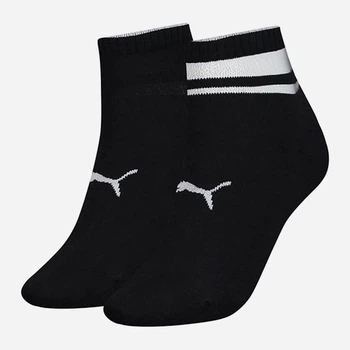 Набор мужских носков Puma Short Sock Structure Women 103002001016 39-42 р 2 пары Чёрный (8718824799001)