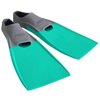 Ласты для бассейна Zoggs Long Blade Rubber р.45/46 (бирюзовый)