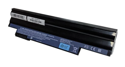Акумулятор для ноутбука Acer AL10A31 Aspire One AOD255, AOD260, D255, D260 11.1 В Black 5200 мАг