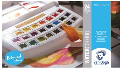 Набір акварельних фарб Royal Talens Van Gogh Botanical Colours 24 кольори (8712079422868)