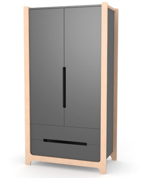 Шкаф детский Верес Ницца 950 Темно-серый 95х52,7х179,7 см
