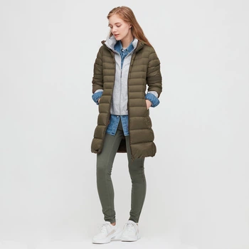 Пуховик Uniqlo UQ0330W L Бежевий