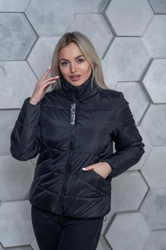 Женская куртка демисезонная MODA 20031 XL (50) Черный (20031/ E)