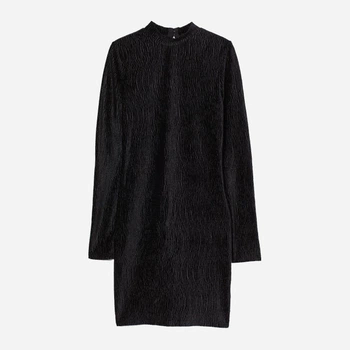 Платье короткое женское H&M 0902509 S Черное (KAY2000001102572)