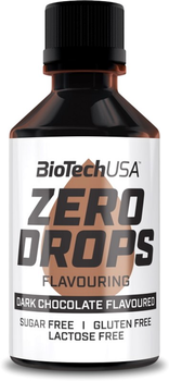Ароматизированые капли Biotech Zero Drops 50 мл Черный шоколад (5999076233779)