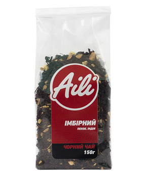 Чай Чорний Імбірний Aili 150 г
