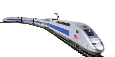 Железная дорога MEHANO TGV POS с рельефом (T111)