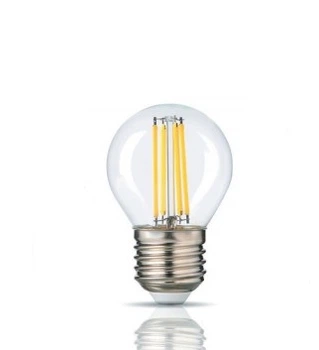 LED лампа TITANUM TLFG4504274 Filament G45 4W E27 4100K