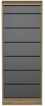 Тумба для взуття DC Sofi 3 Дуб Тахо/Графіт ordf (DC124933)