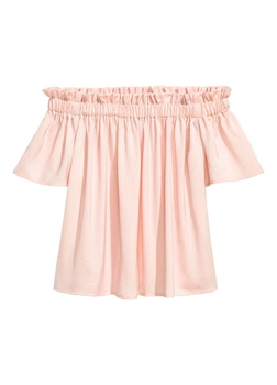 Блуза H&M 34 Розовый 0512031_04