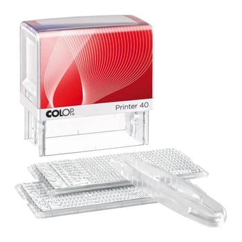 Штамп самонаборной COLOP 6 строчек 40N/2 SET укр. (000131305)