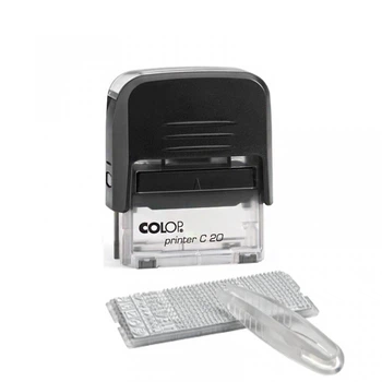 Штамп самонабірний COLOP 4 рядки C20N/1 SET укр. (000001303)
