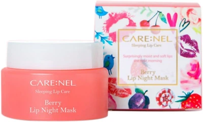 Ночная ягодная маска для губ Carenel Berry Lip Night Mask 23 г (8809584960401)