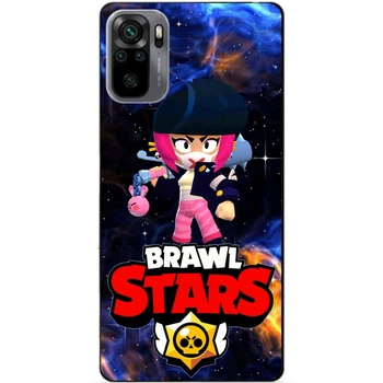 Силіконовий бампер чохол Candy для Xiaomi Redmi Note 10s Космічний Бравл Старс Бібі