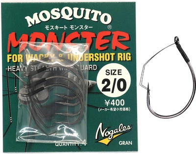 Крючки Varivas Nogales Mosquito 2/0 4 г 4 шт (РБ-108030)