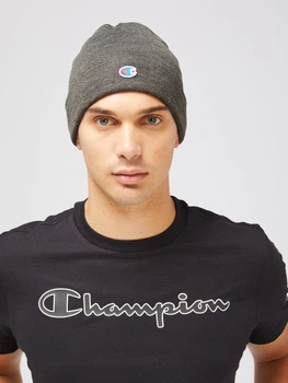 Czapka męska Champion 804707EM519 Szara (8056426573033)
