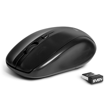 Мышь беспроводная SVEN RX-305 Black USB