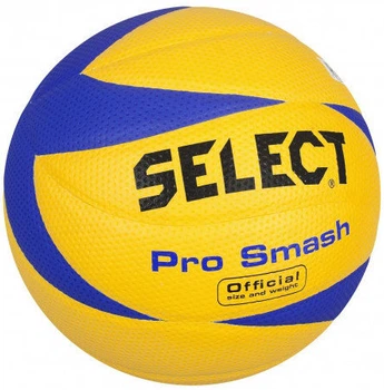 Волейбольний м'яч Select Pro Smash Volley, розмір 5, термополіуретан, латексна камера, вага 280 г.(OB_2091FC34D142)