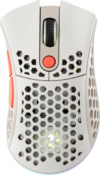 Мышь 2E Gaming HyperSpeed Lite RGB Wireless/USB Retro White (2E-MGHSL-Wl-WT)