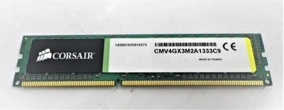 Оперативная память CORSAIR DDR3 4 GB 1333 MHz PC3-10600 ( 4096 MB DDR3-1333 ) Б/У