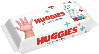 Упаковка влажных салфеток Huggies OverClean 10 х 56 шт (5029054221174)