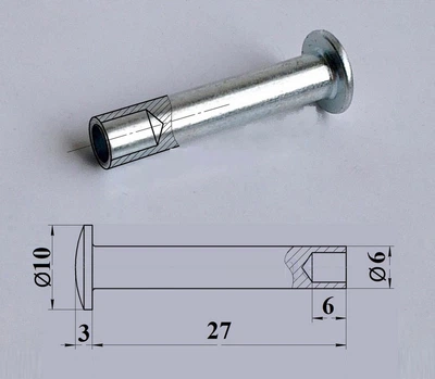 Заклепка 6*27 (29766)