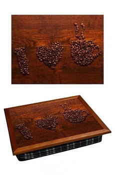 Поднос на подушке Happy Like I Love Coffee (2.31)