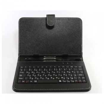 Клавіатура для планшета + Чохол 7" micro USB Чорний (45055)